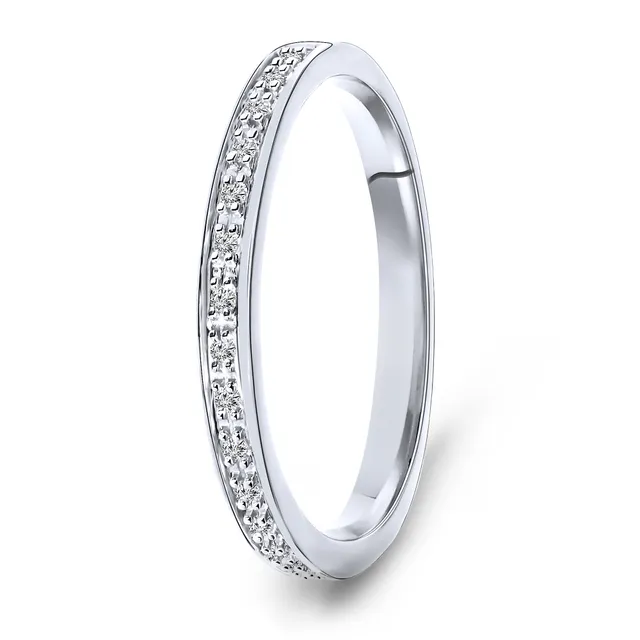 Miore Anello Oro Bianco 14KT 585