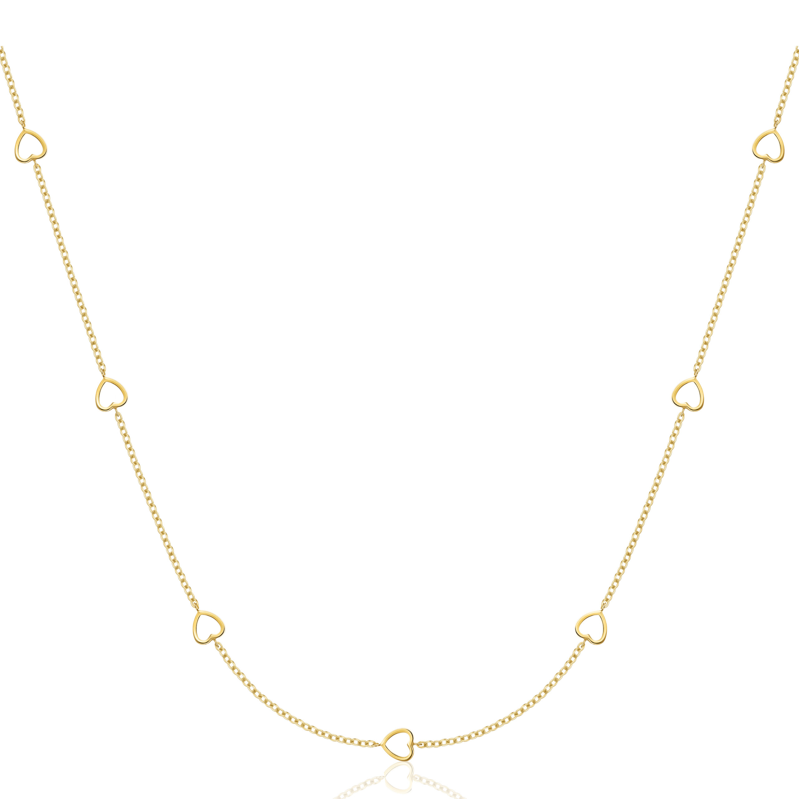 Miore Collana oro giallo 9kt 375