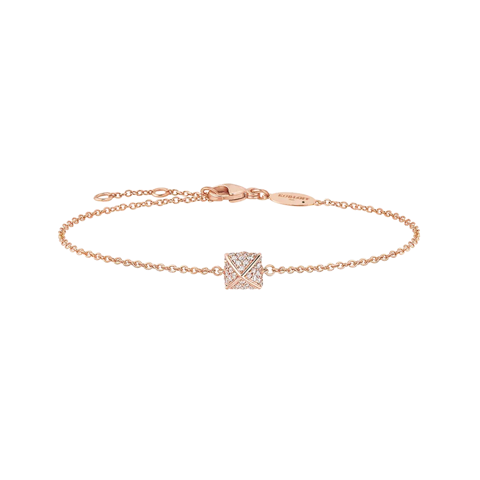 Korloff Korlove JKVB01 bracciale oro rosa diamanti
