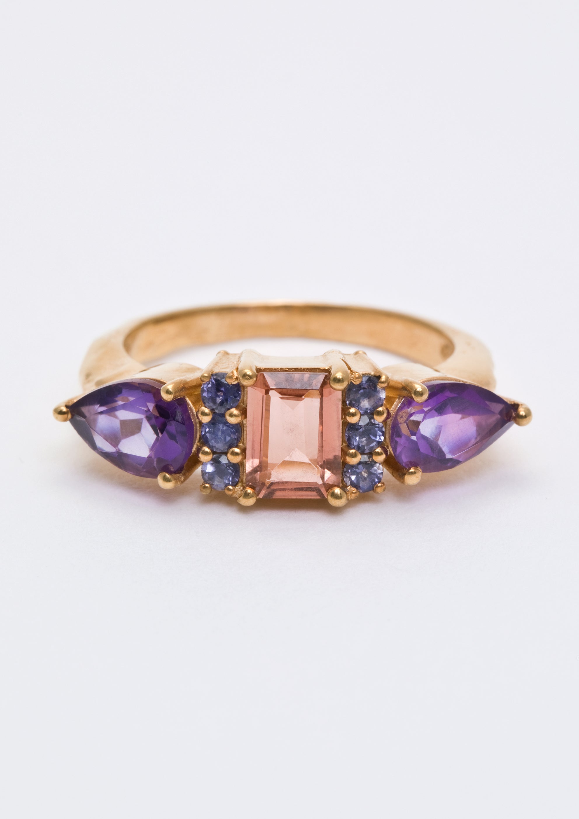 Voodoo Jewels Bold Shapes Keertana anello tormalina taglia M