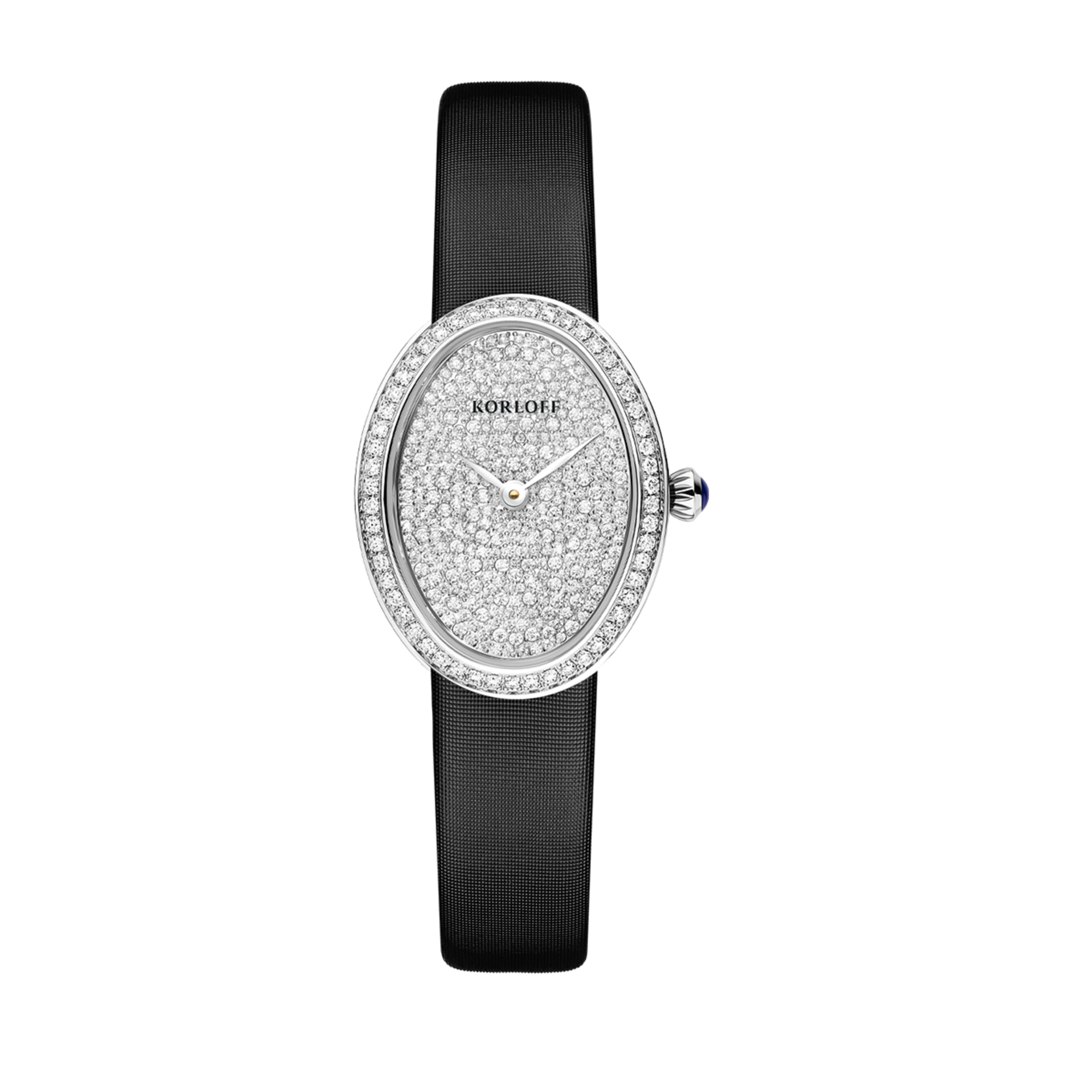 Korloff Iconik 04WA830126 orologio acciaio diamanti