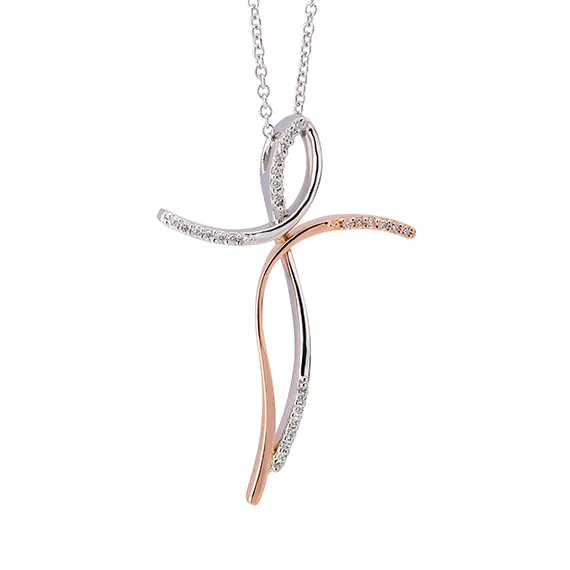 Polello Gioielleria 2025 Collana Croce Oro 18 Kt