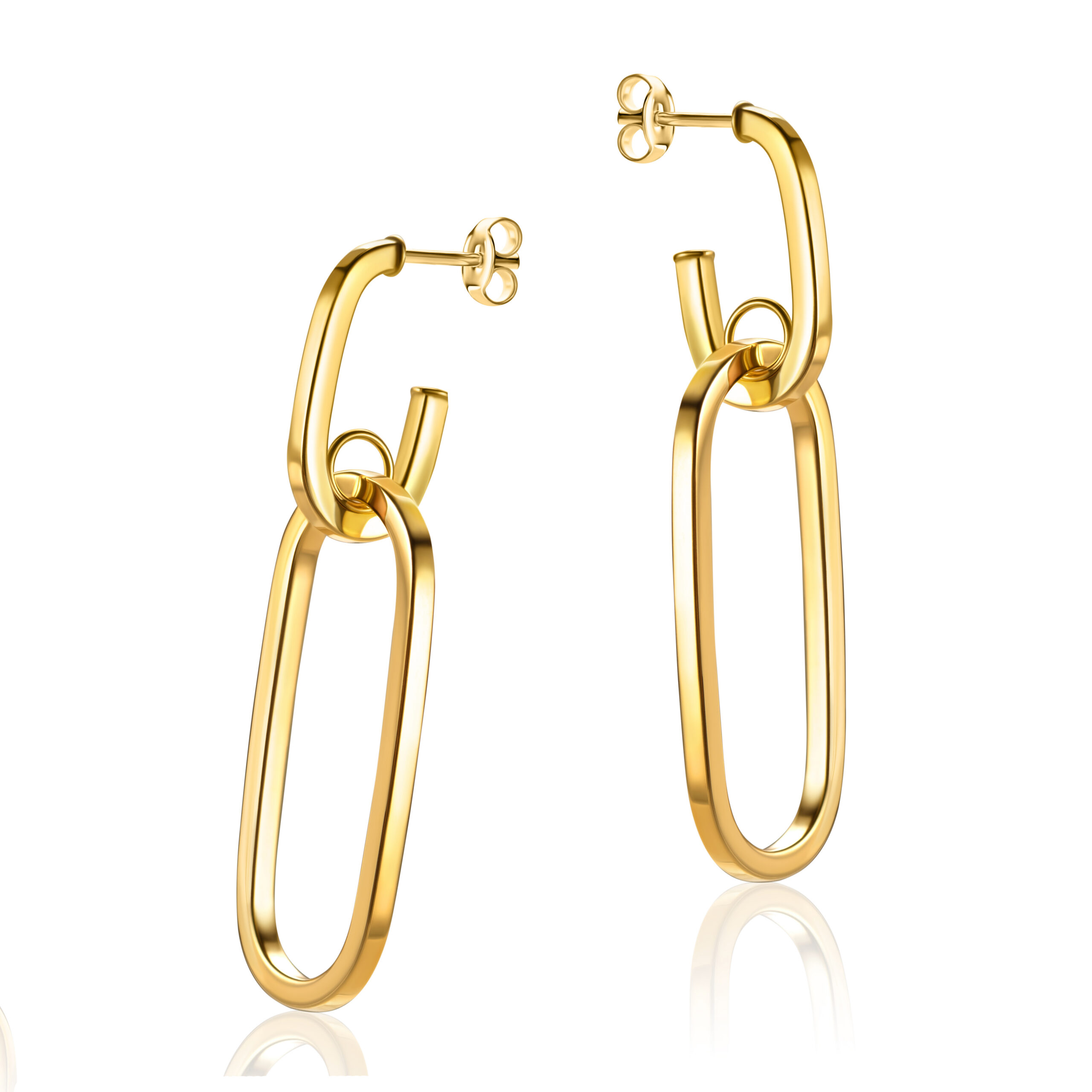 Miore Orecchini in Oro Giallo 9Kt (375)