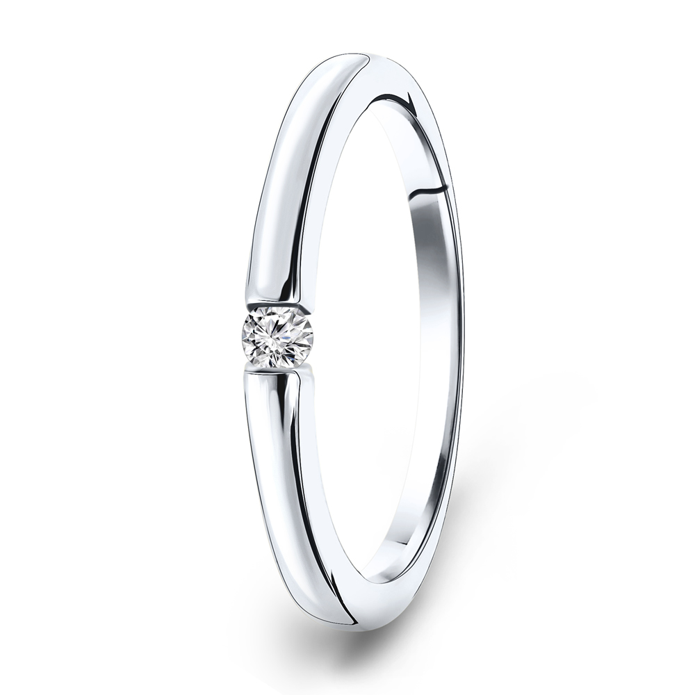 Miore Ring anello oro bianco 14KT 585