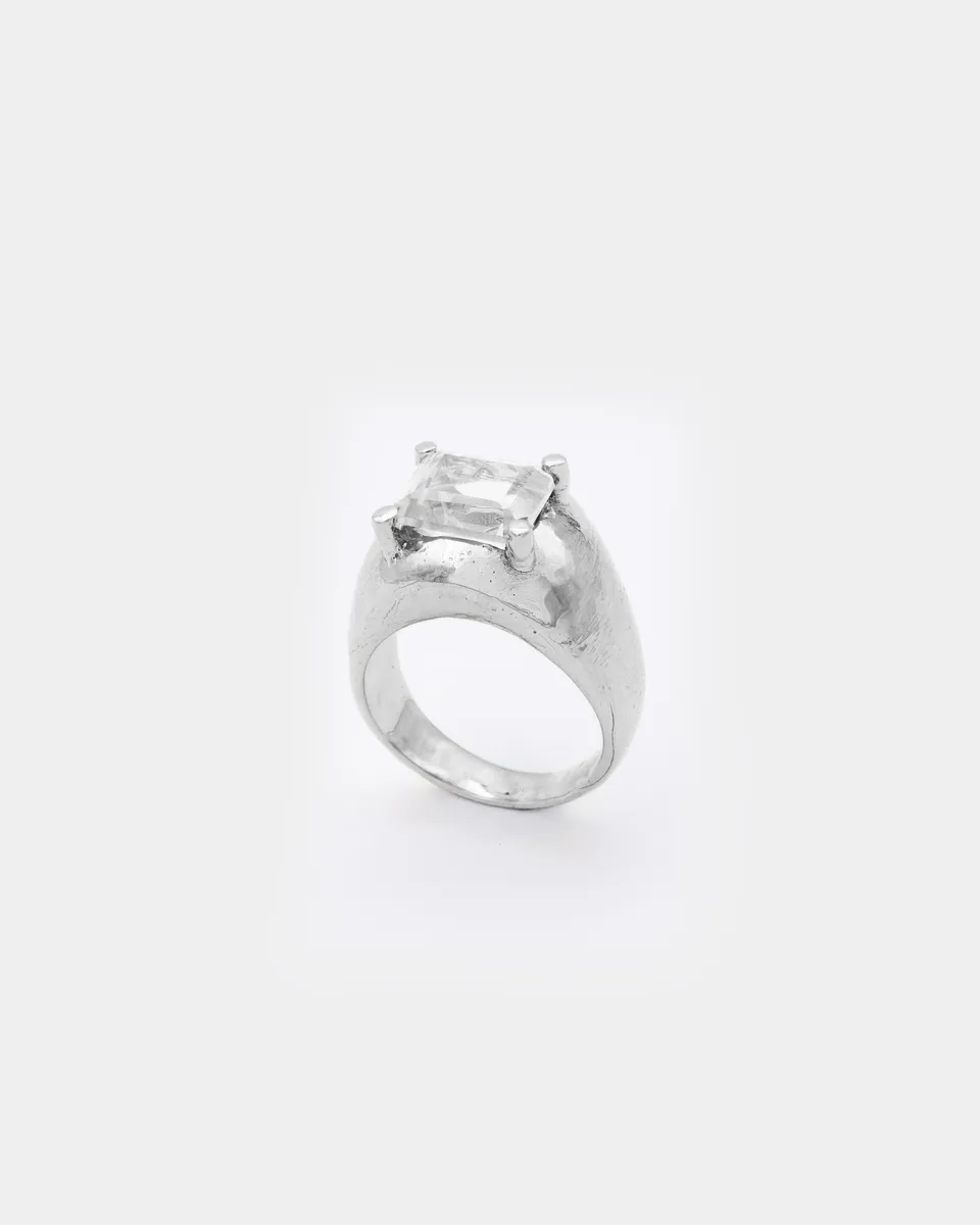 Voodoo Jewels Bold Shapes Elara anello zircone citrino