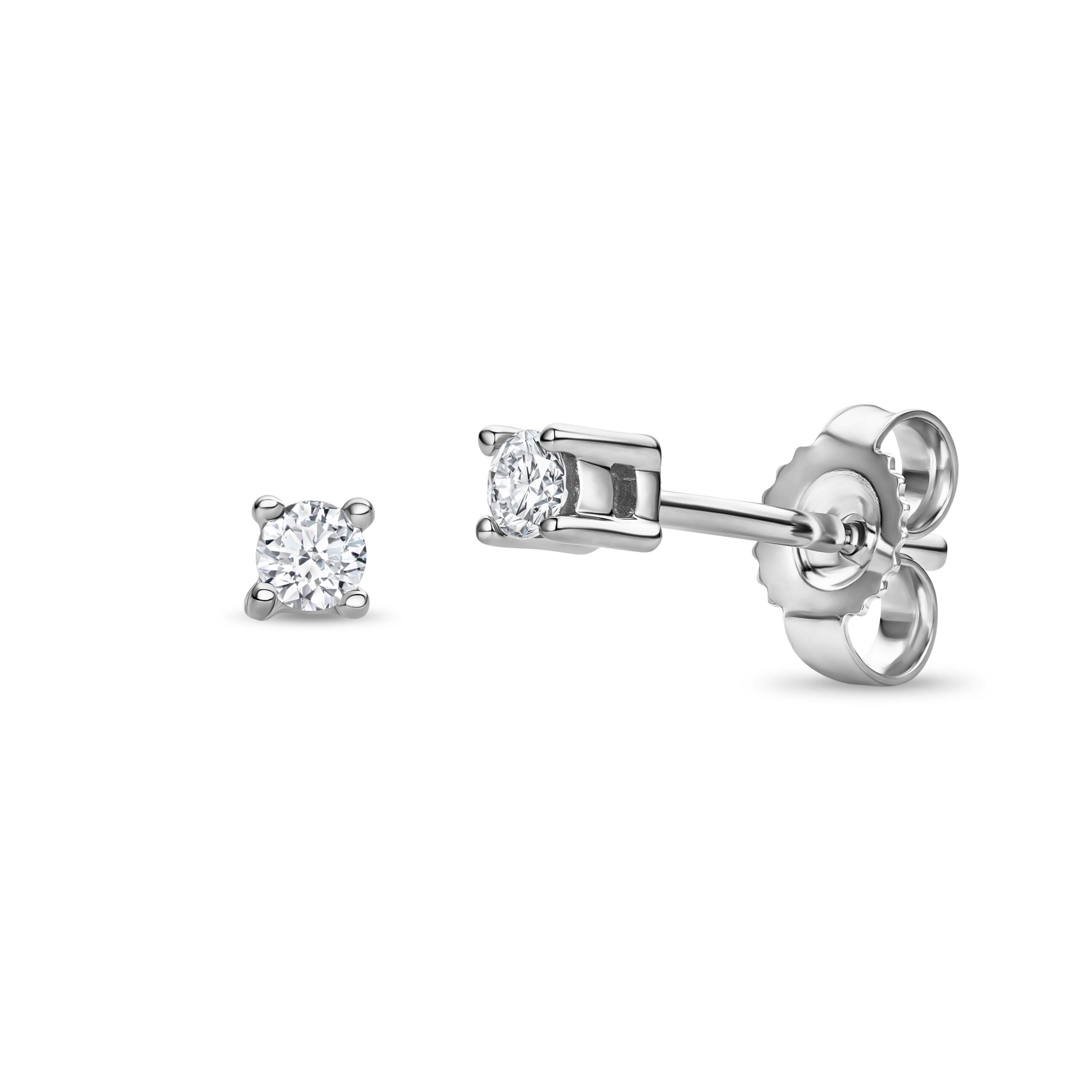 Miore Earrings orecchini oro bianco 14kt classici