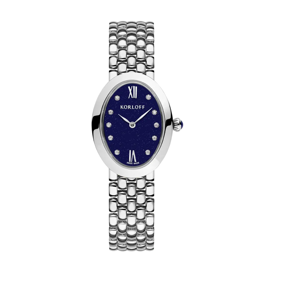 Korloff Iconik JL-04WA830113 orologio avventurina blu diamanti