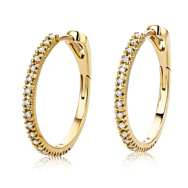 Miore Earrings Orecchini Oro Giallo 18kt 750
