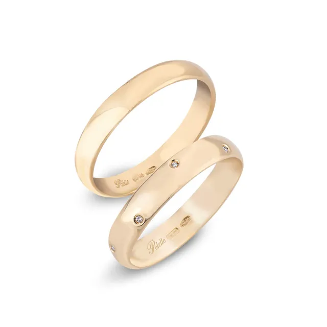 Polello Sì Lo Voglio Fede oro giallo 18 kt