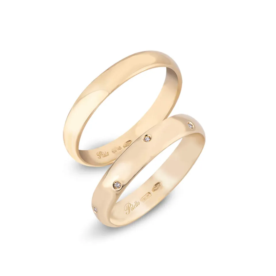 Polello Sì Lo Voglio Fede oro giallo 18 kt