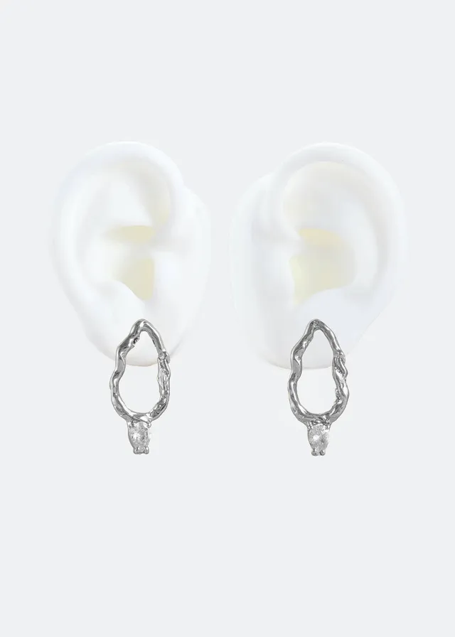 Voodoo Jewels Mini Voodoo Mini Branch orecchini bronzo argento