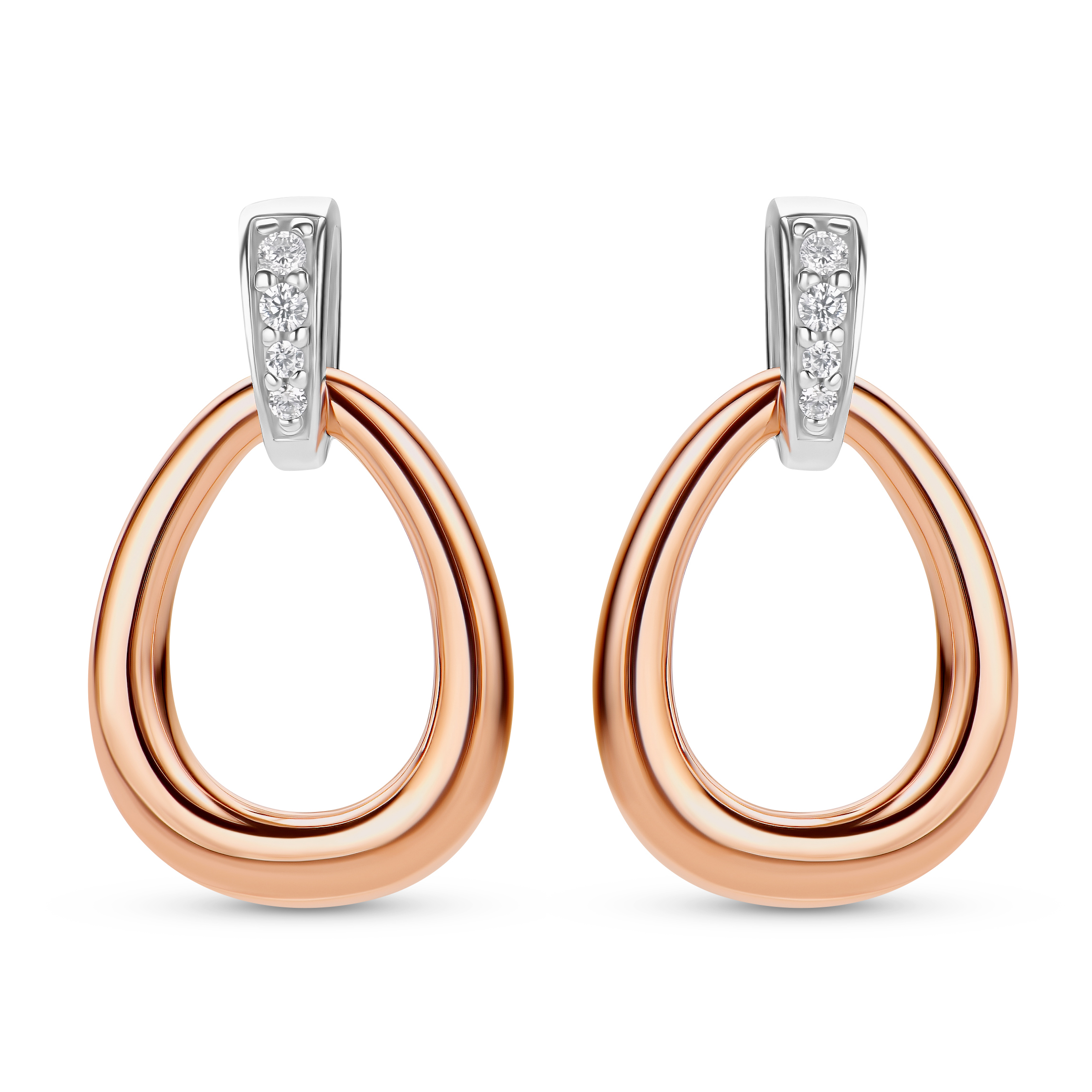 Miore orecchini argento 925 zirconia cubica
