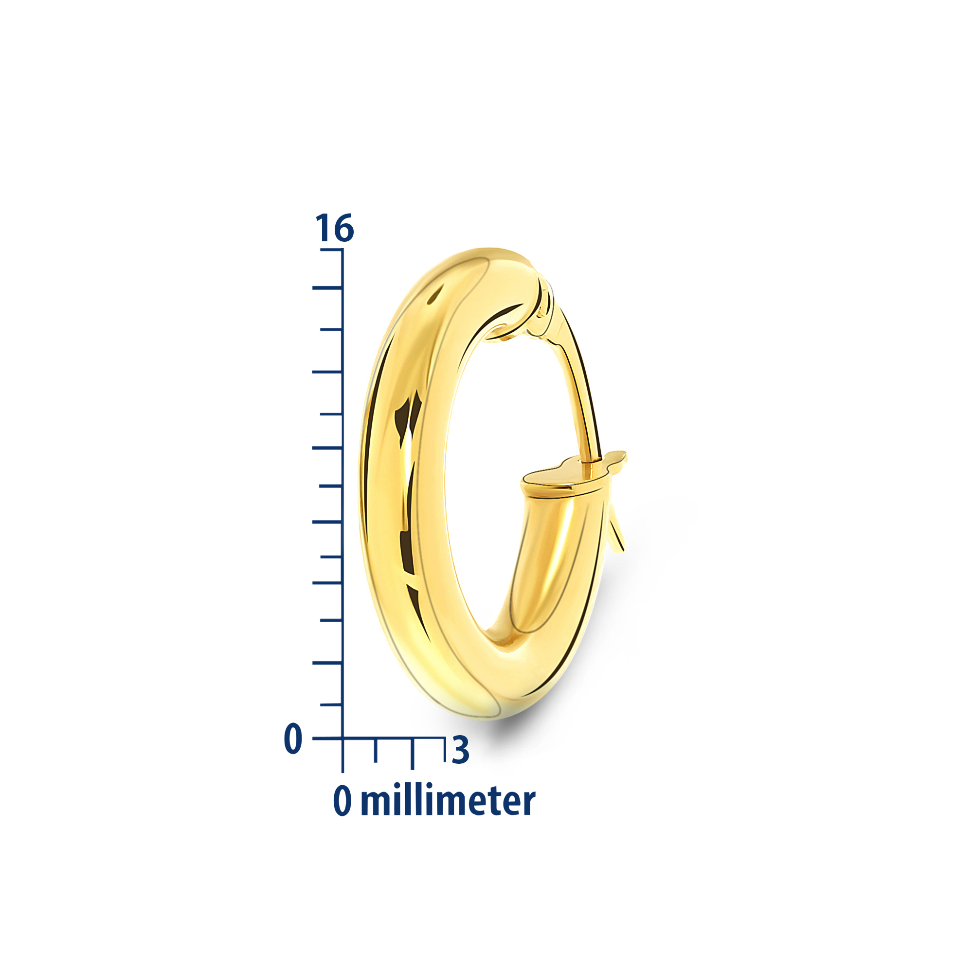 Miore Orecchini Oro Giallo 18KT 750