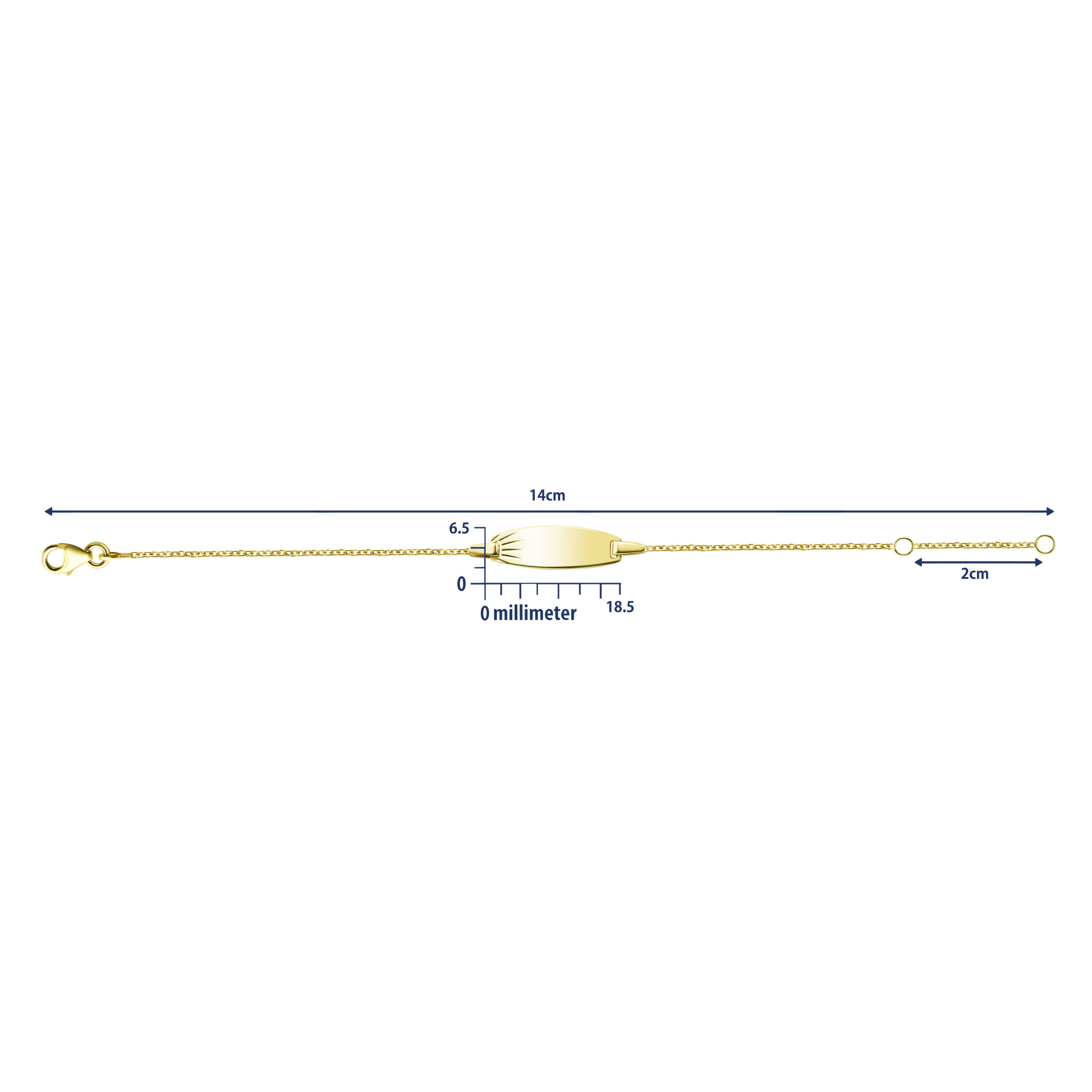Miore Bracelet bracciale oro giallo 9kt 375