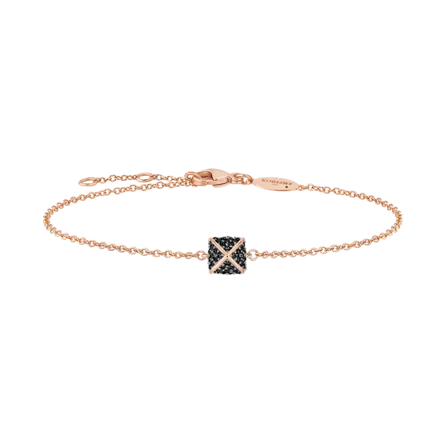 Korloff Korlove JL-JKVB01-PG/BD bracciale oro rosa diamanti neri