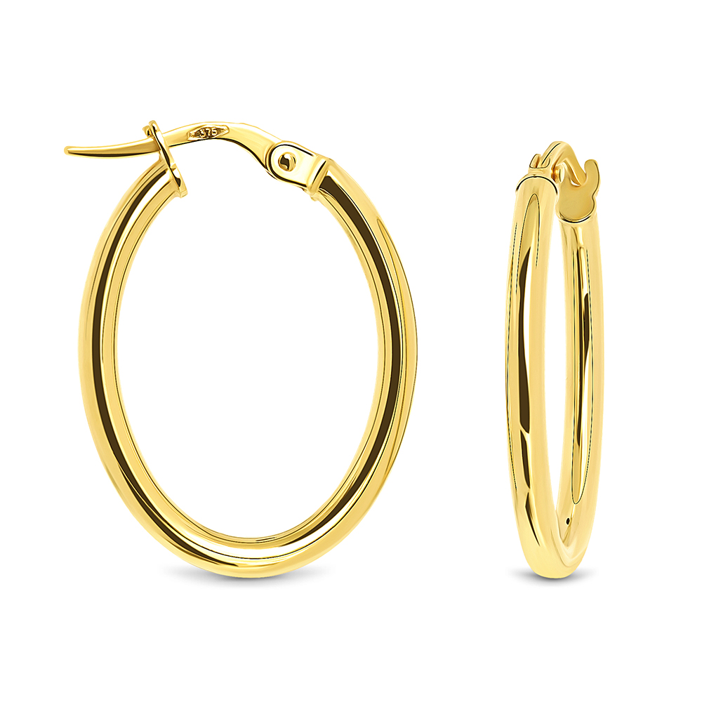 Miore Earrings Orecchini Oro Giallo 9kt 375