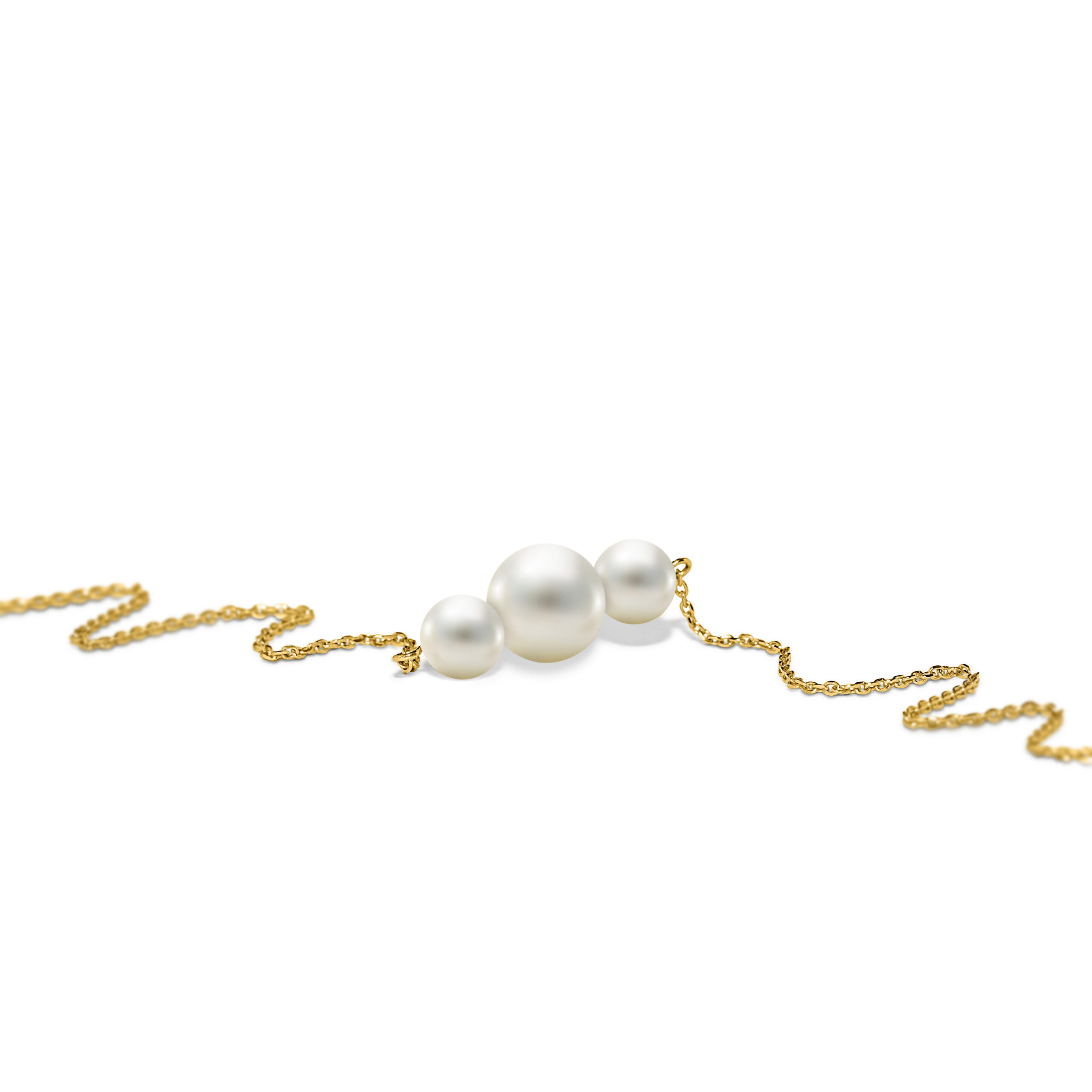 Miore Bracelet Bracciale Oro Giallo 14Kt Perla Coltivata