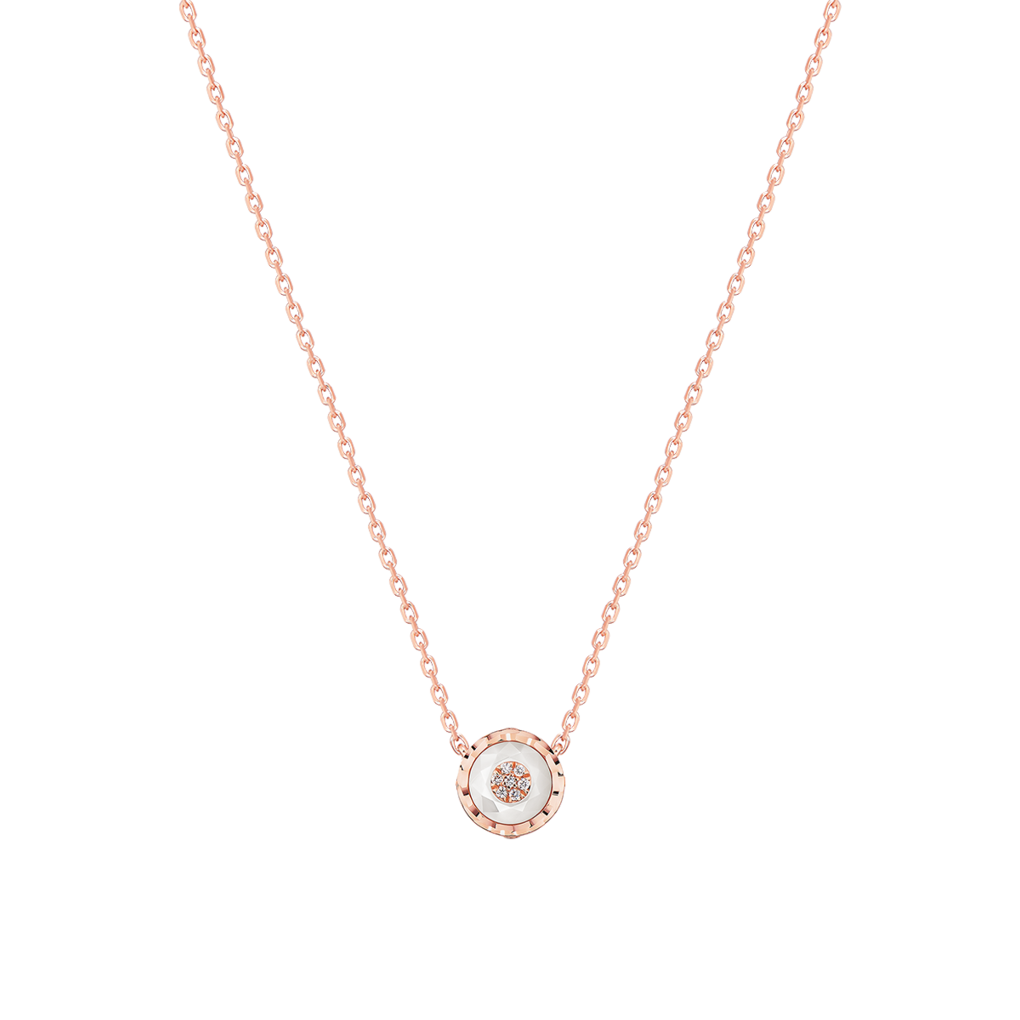 Korloff Je Play JJPP02 Collana Oro Rosa Diamanti Madreperla