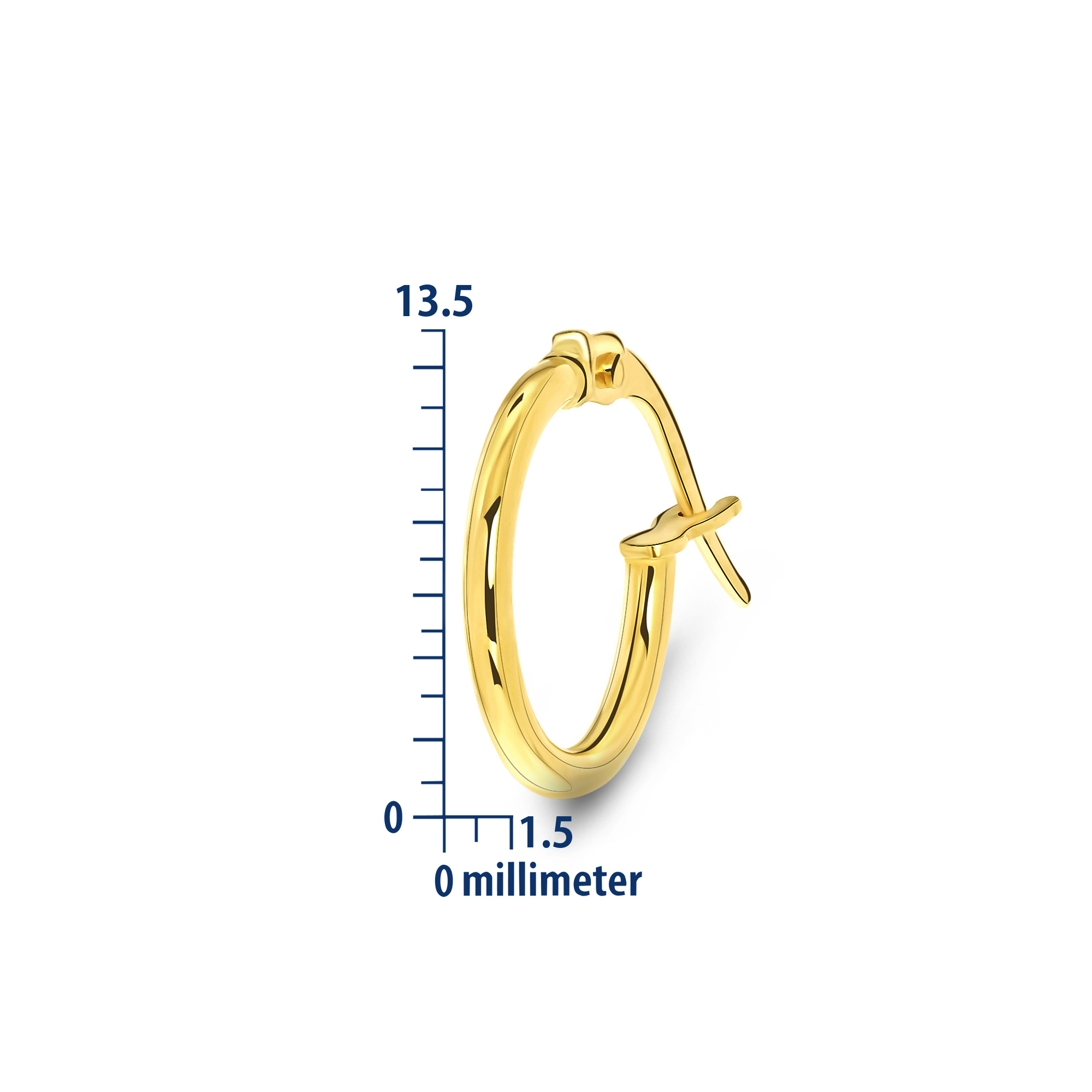 Miore Earrings Orecchini oro giallo 14Kt
