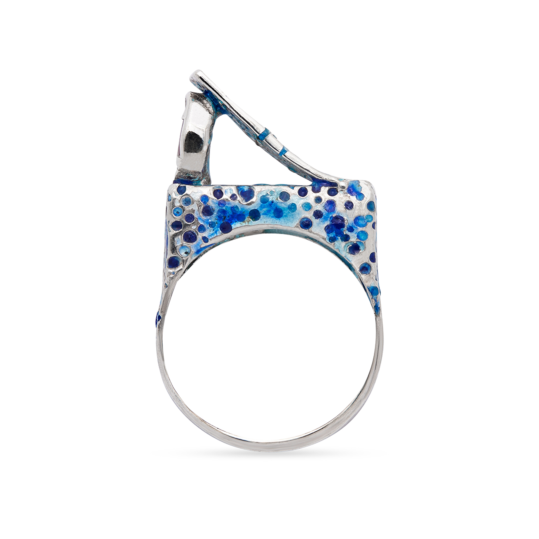 Giulia Iosco Sculpture Starway To Heaven anello