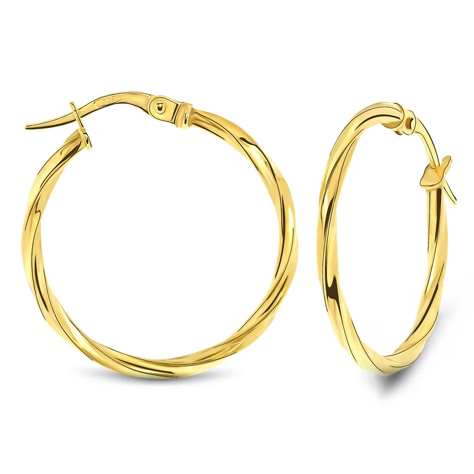 MIORE Orecchini Oro Giallo 14KT 585