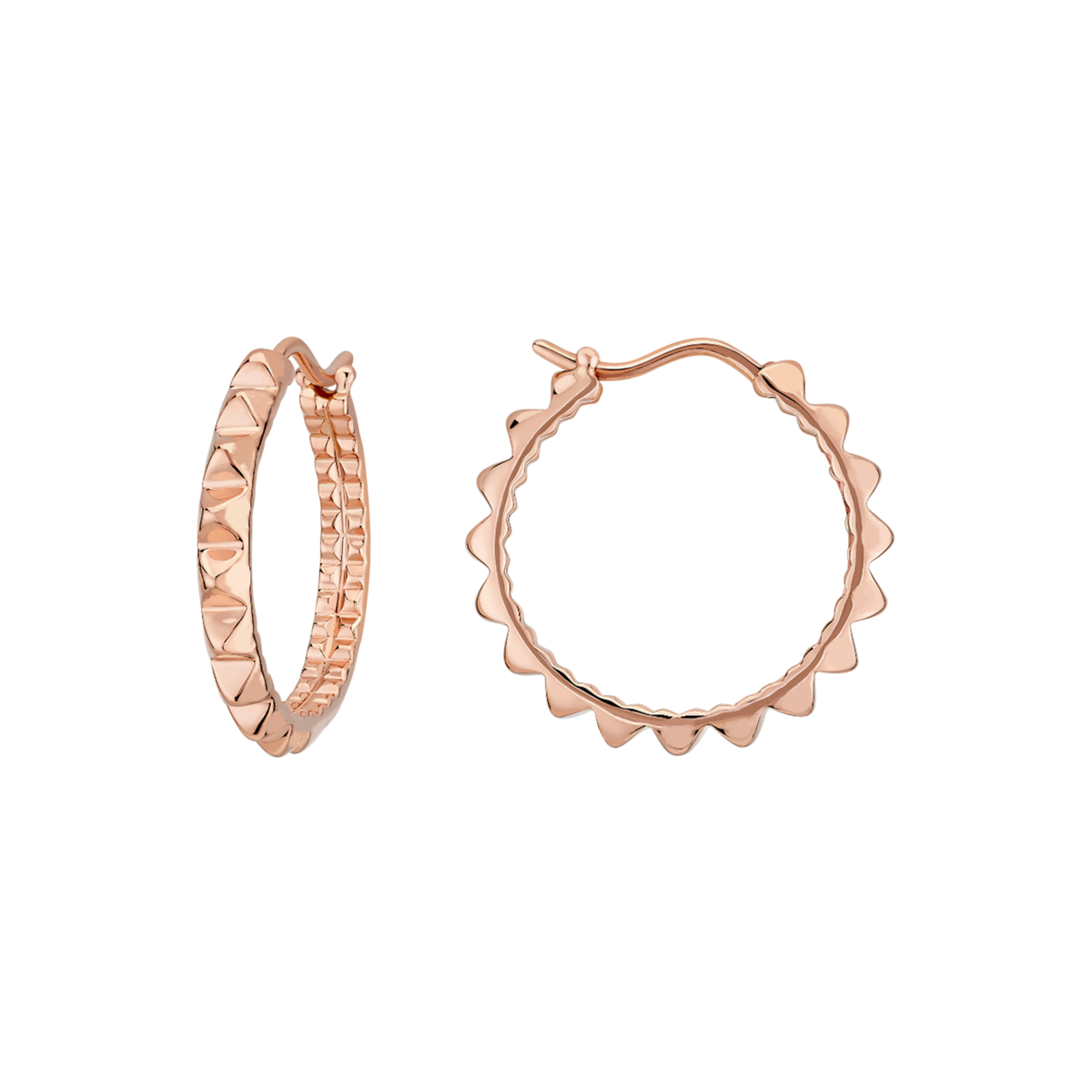 Korloff Korlove JL-JKVE02-PG orecchini cerchi oro rosa cuore