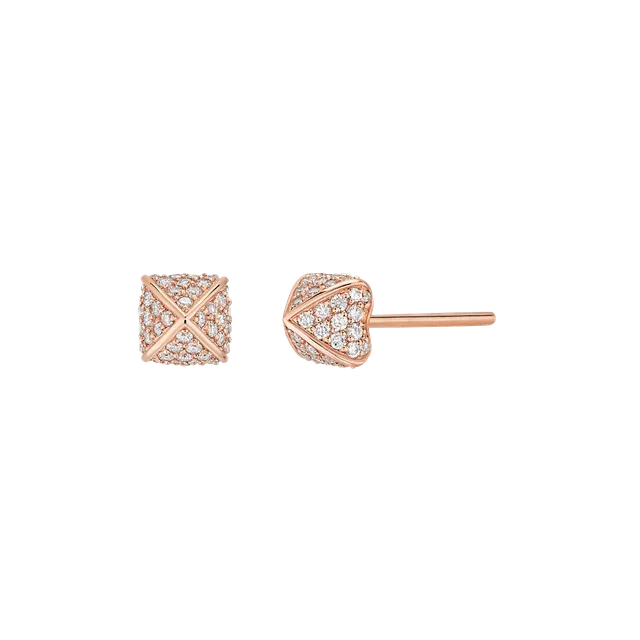 Korloff Korlove JKVE01 orecchini oro rosa diamanti