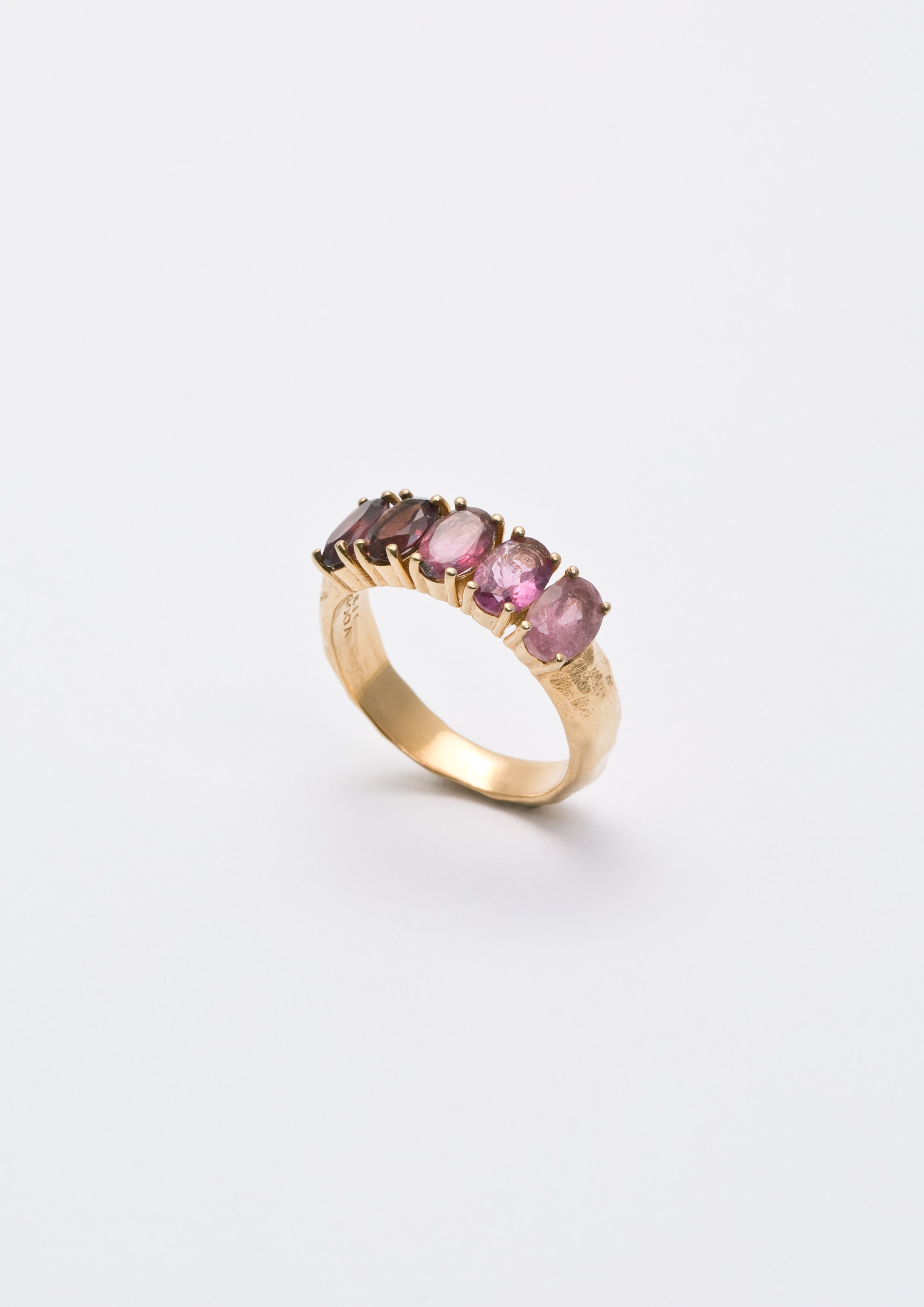 Voodoo Jewels Bold Shapes Anisha anello tormaline ovali