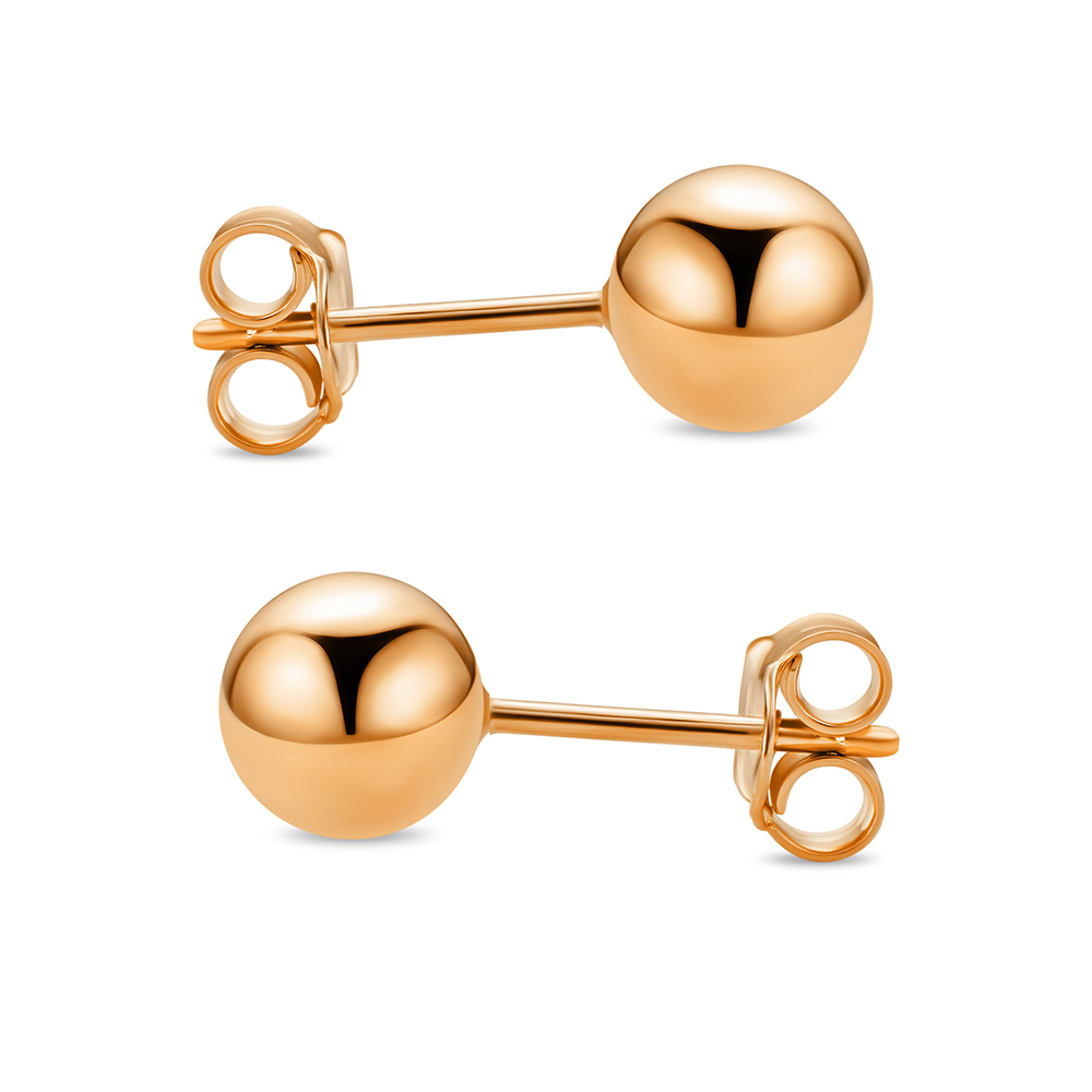 Miore Orecchini Oro Rosa 9Kt 375