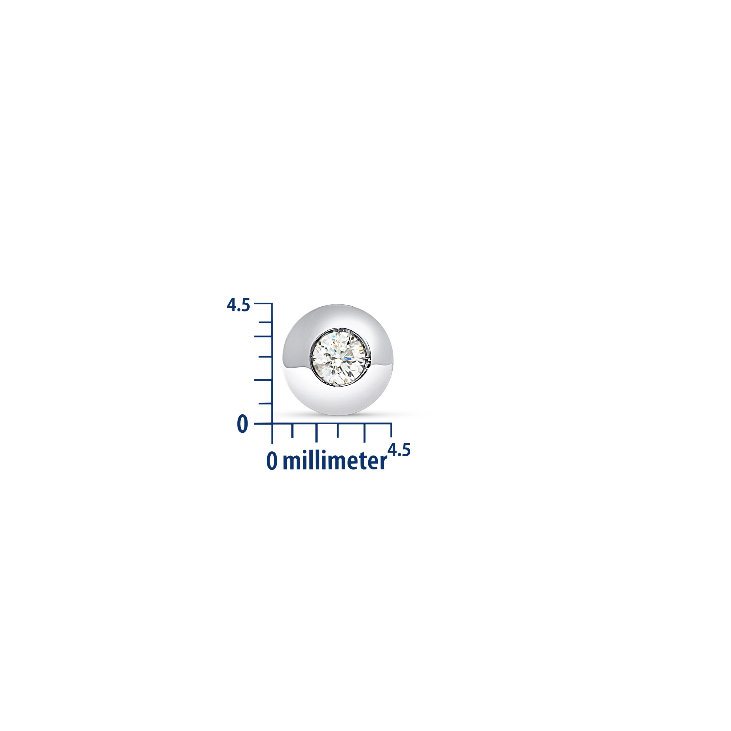 Miore Orecchini Oro Bianco 585 14KT Donna