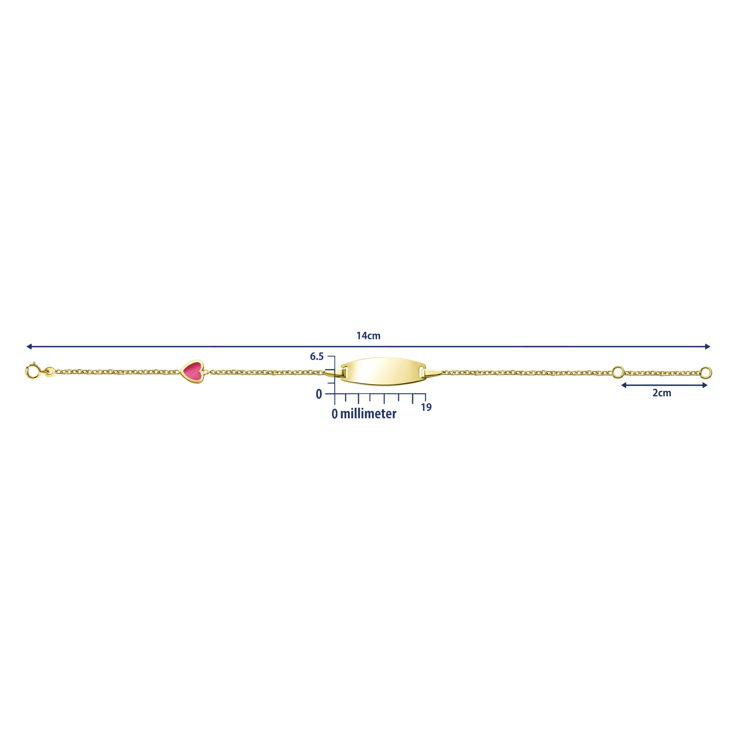 Miore Bracelet Bracciale Oro Giallo 9KT 375