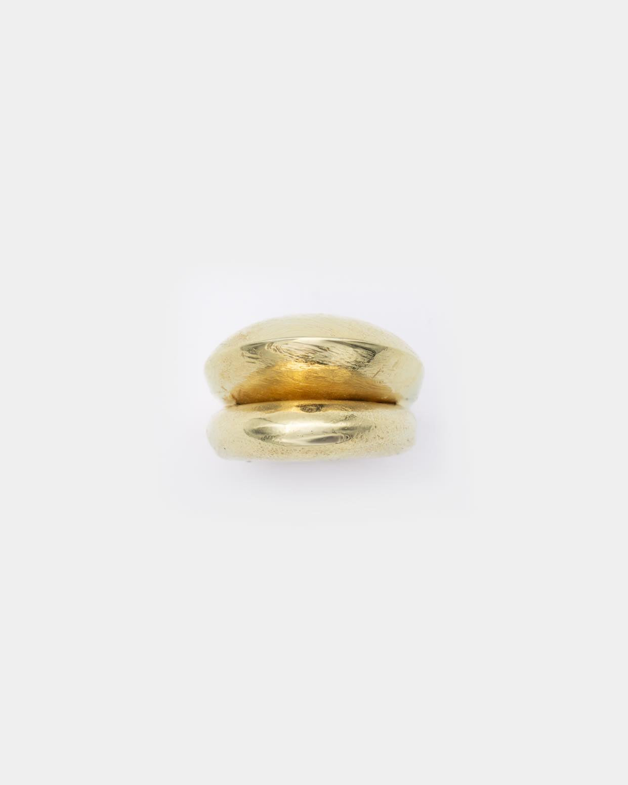 Voodoo Jewels Bold Shapes Cressida anello scultoreo brone