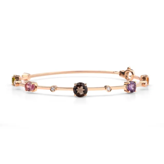 Noi Gioielli Firenze 1873 Incanto bracciale oro rosa diamanti M
