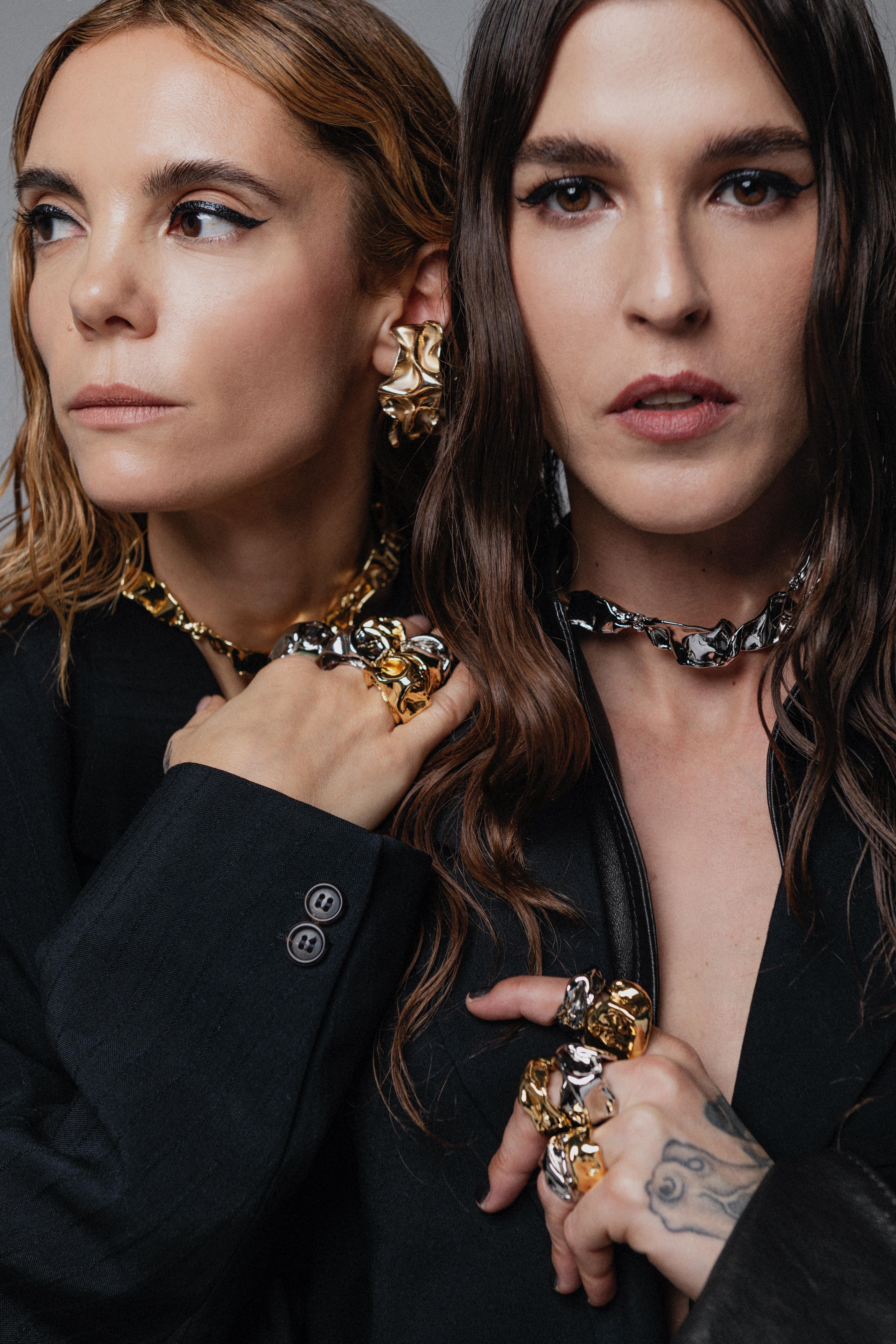 Voodoo Jewels Bold Shapes Kyoko Ring anello bronzo dorato