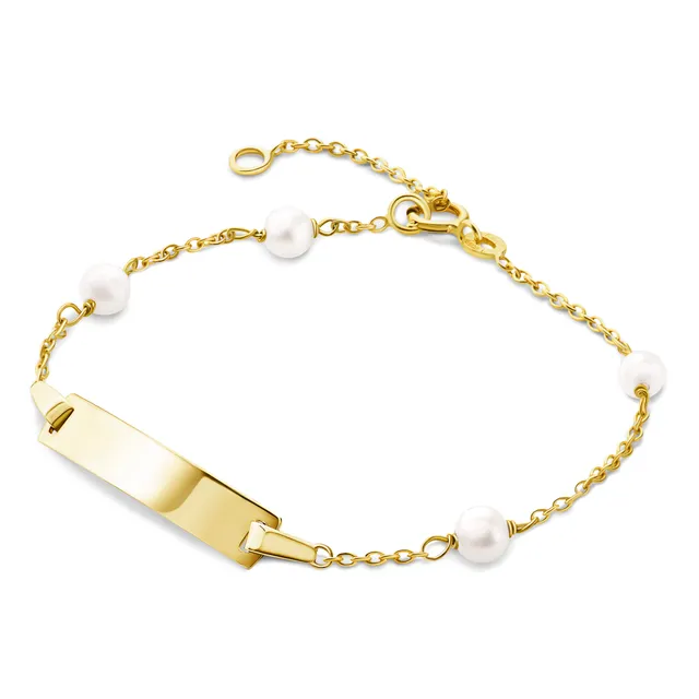 Miore Bracelet bracciale oro giallo 9kt perla