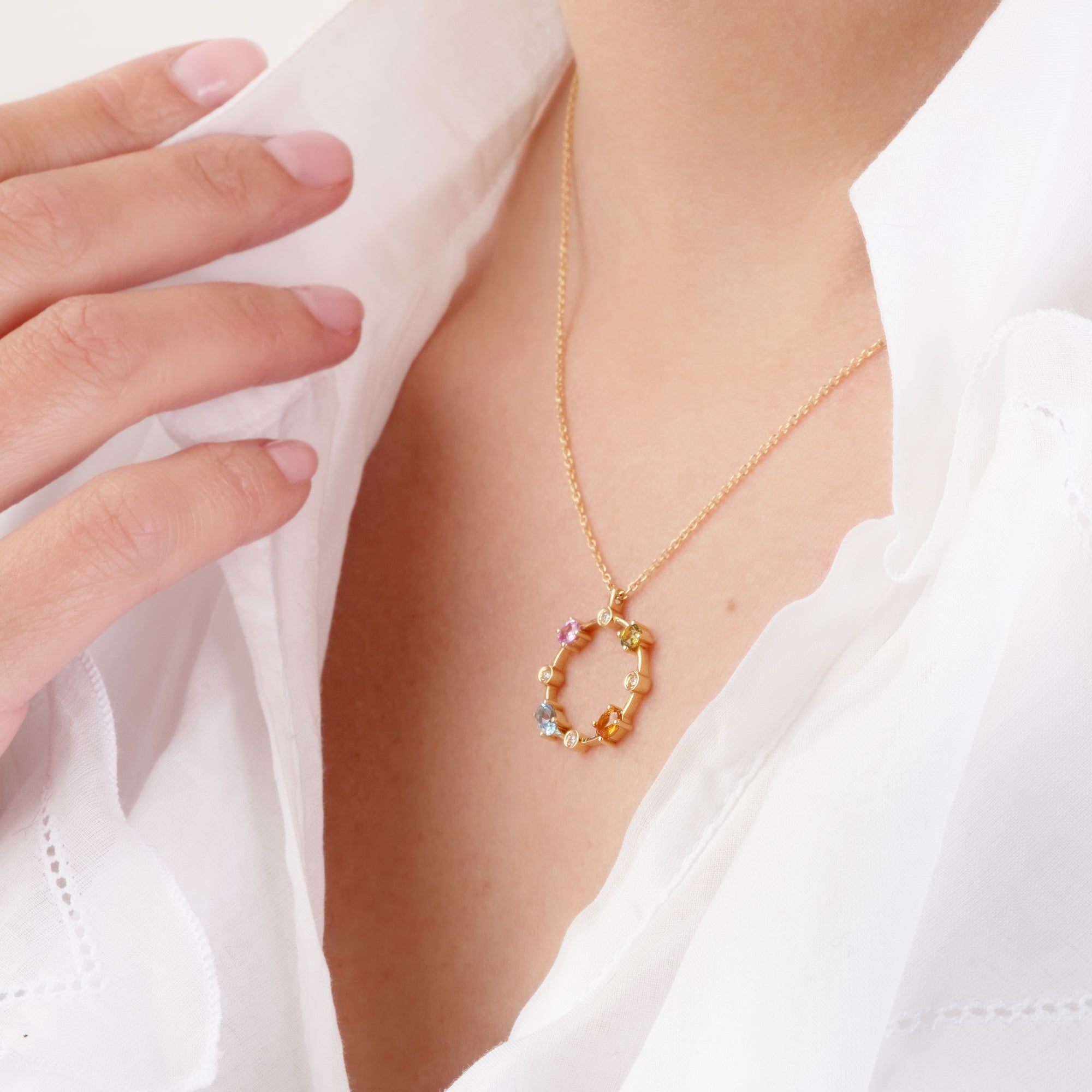 Noi Gioielli Firenze 1873 Incanto collana oro giallo tonda