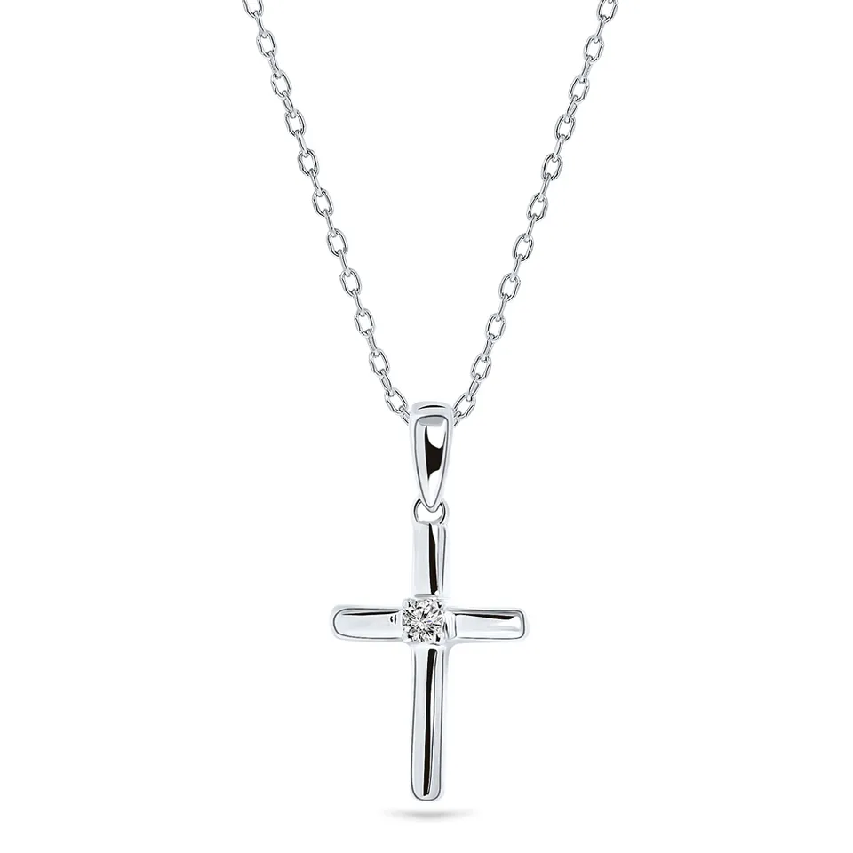 Miore Necklace Collana oro bianco 9 kt 375