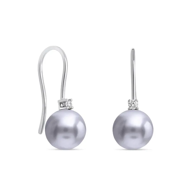 Miore Earrings Orecchini Oro Bianco 18KT Perla