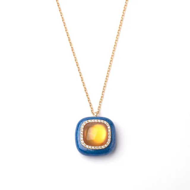 Noi Gioielli Mistica Pendente oro giallo citrino 0,21 ct