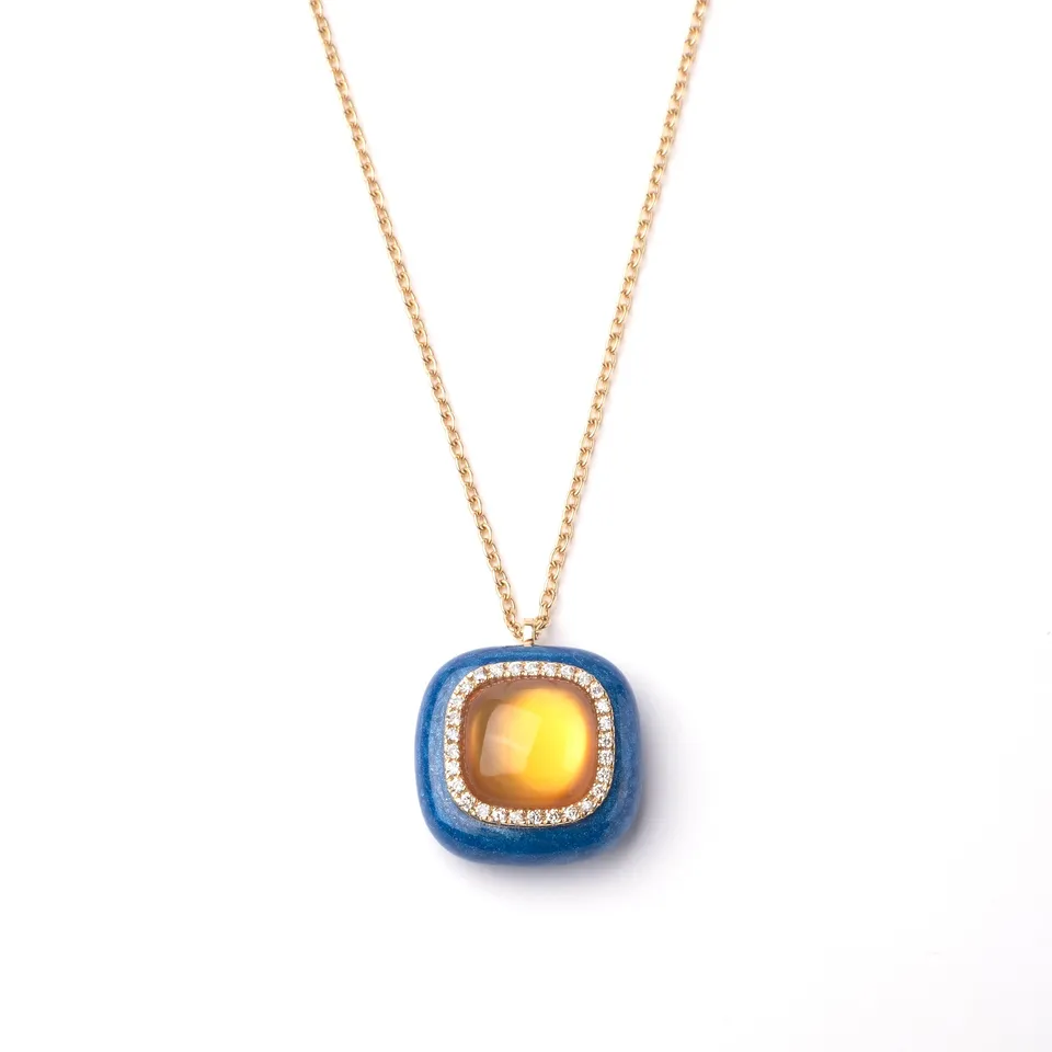 Noi Gioielli Mistica Pendente oro giallo citrino 0,21 ct