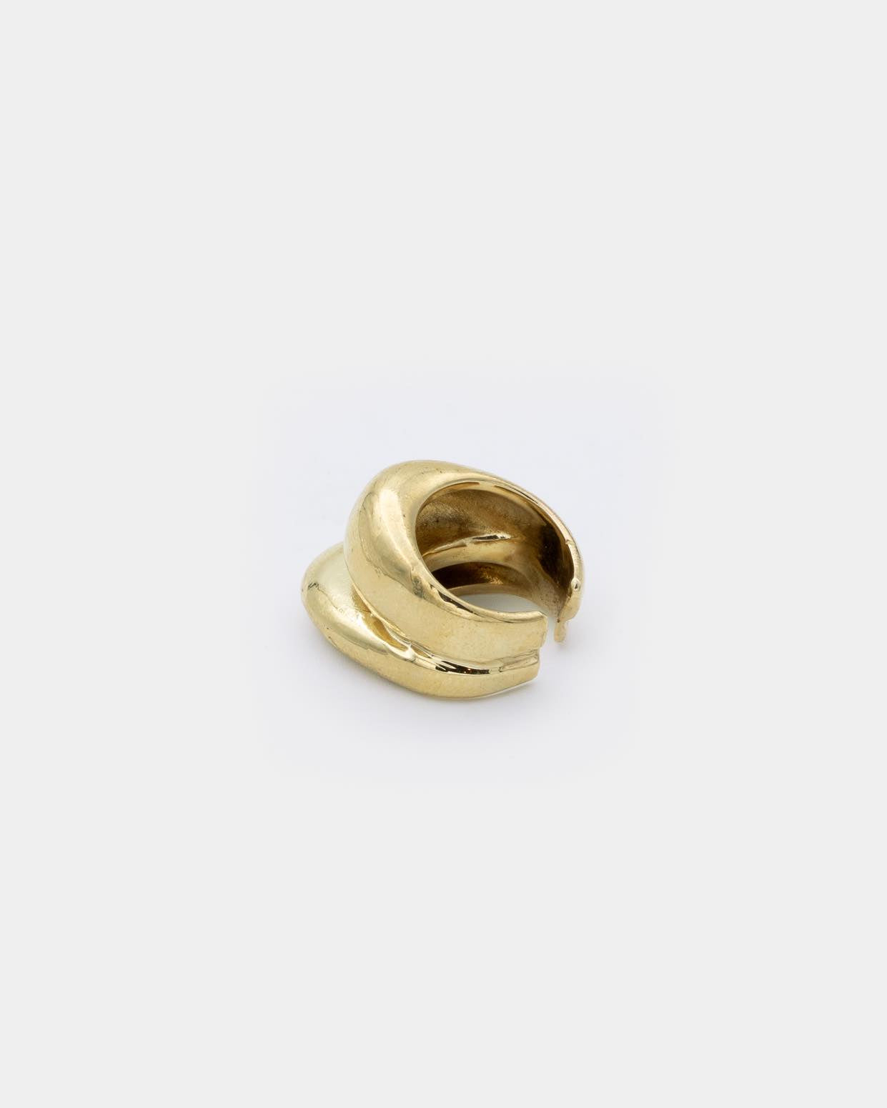 Voodoo Jewels Bold Shapes Elara Earcuff in Bronzo