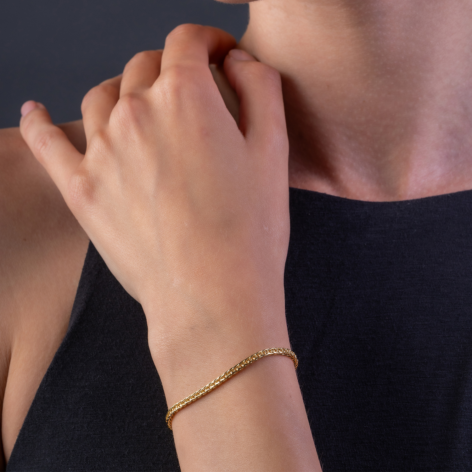 Miore Bracelet Bracciale oro giallo 9kt 375