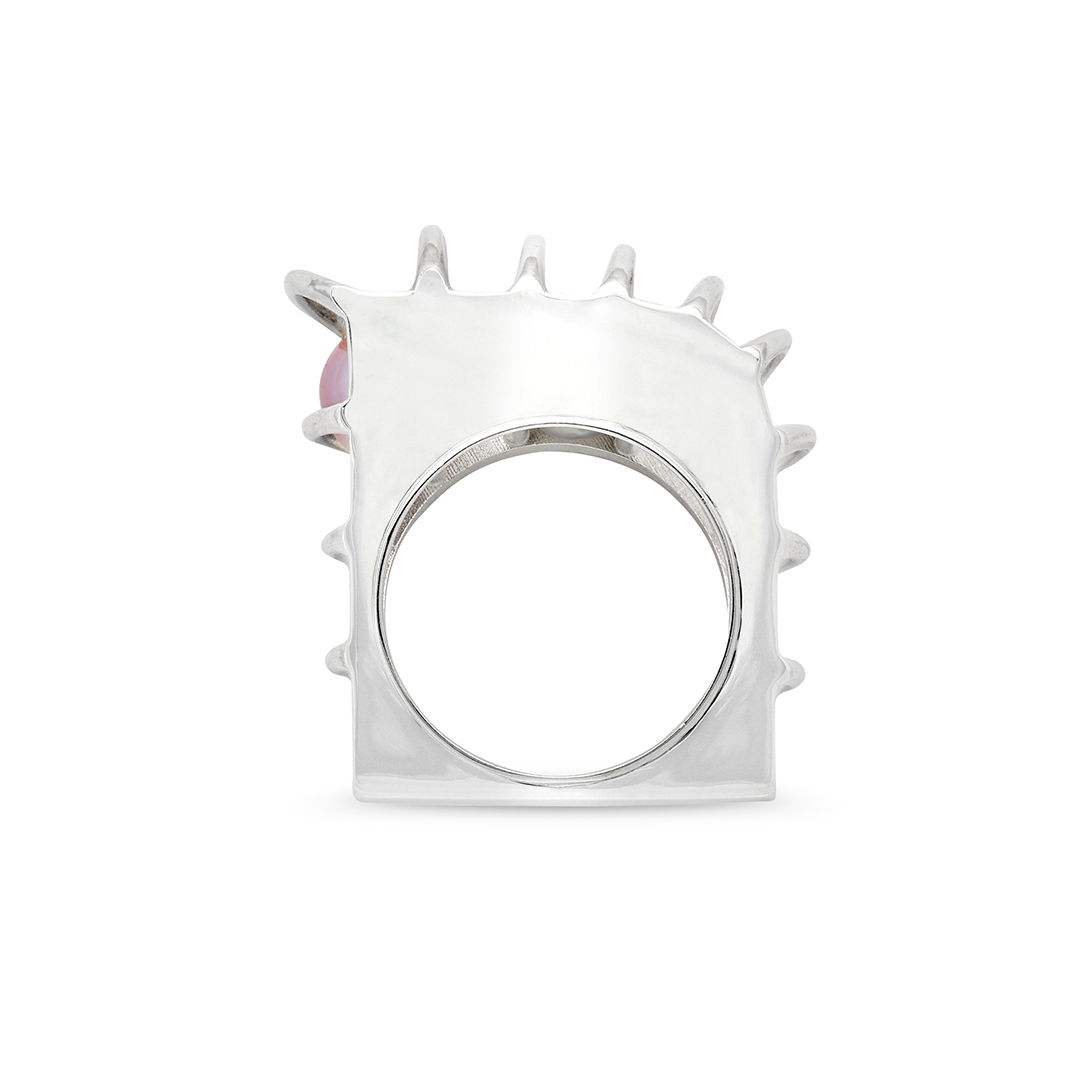 Giulia Iosco Cage Ring Silver anello in argento