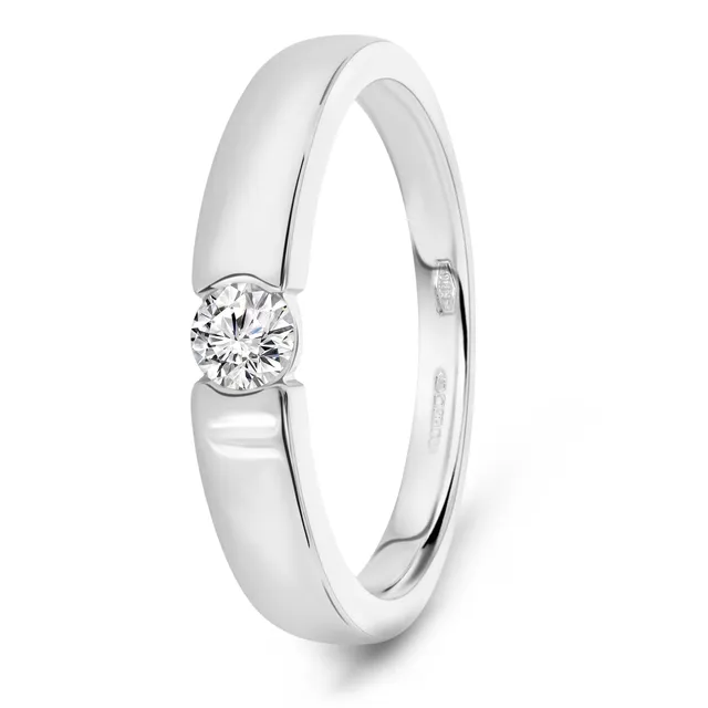 Miore Ring anello oro bianco 14kt 585