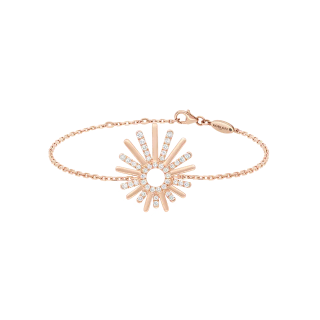 Korloff Divine Fougue JL-JDFB07 Bracciale Oro Rosa Diamanti