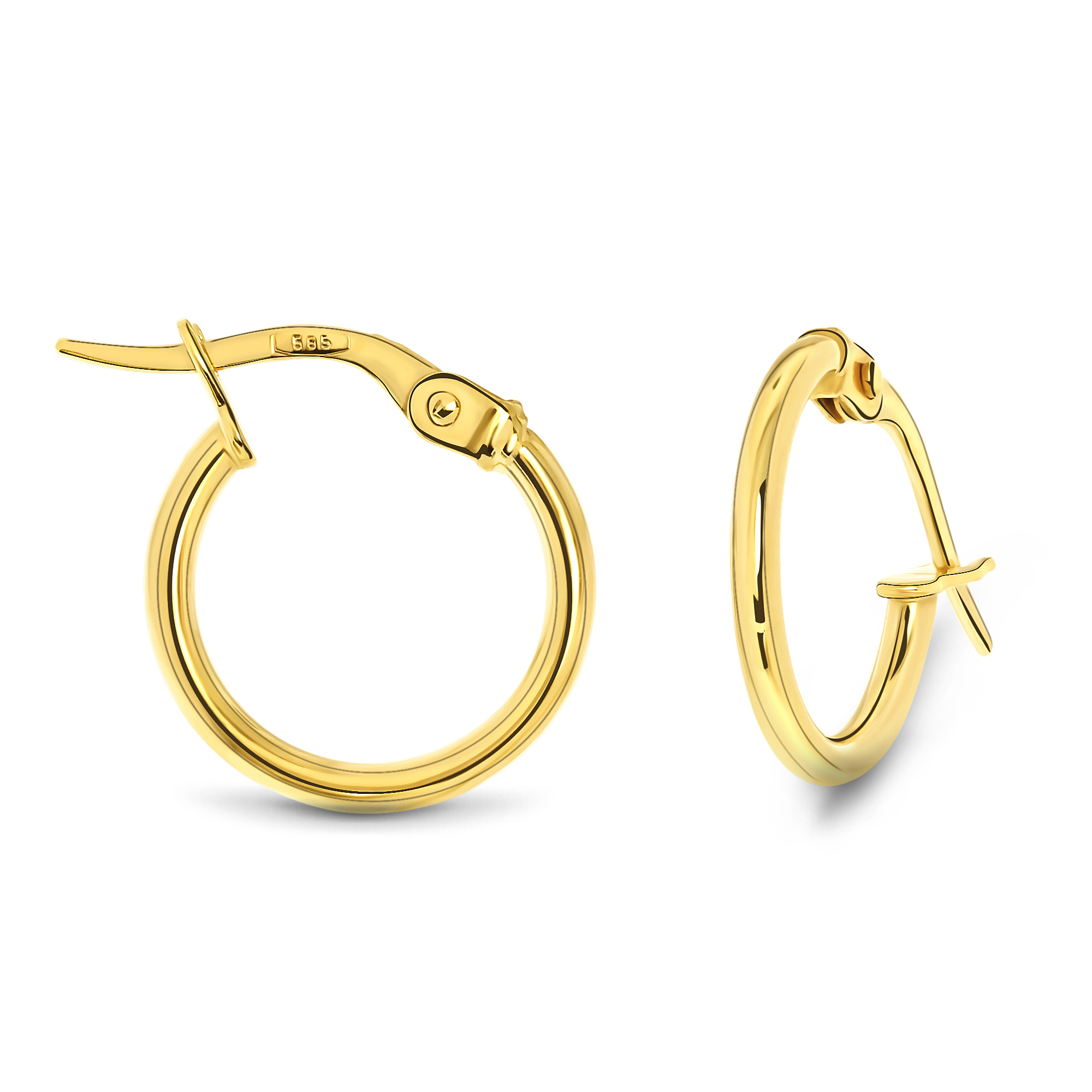 Miore Earrings Orecchini oro giallo 14Kt