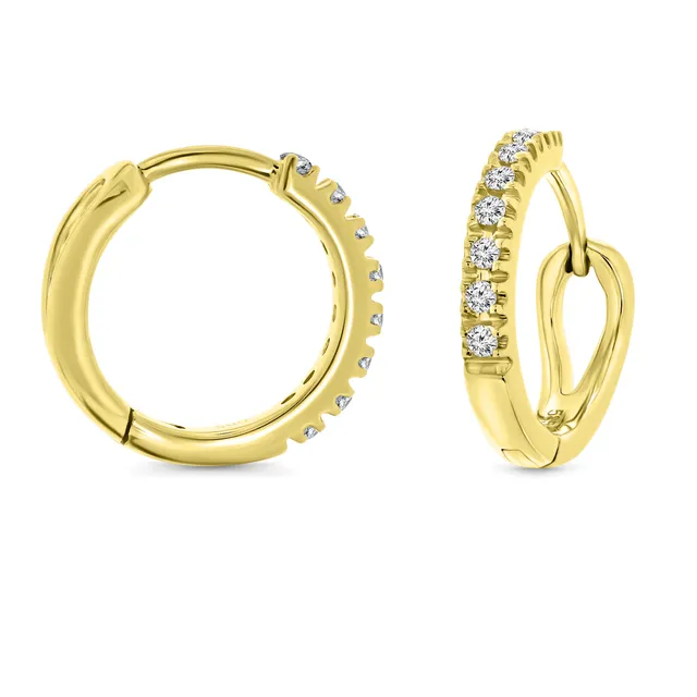 Miore Orecchini Oro Giallo 14KT 585