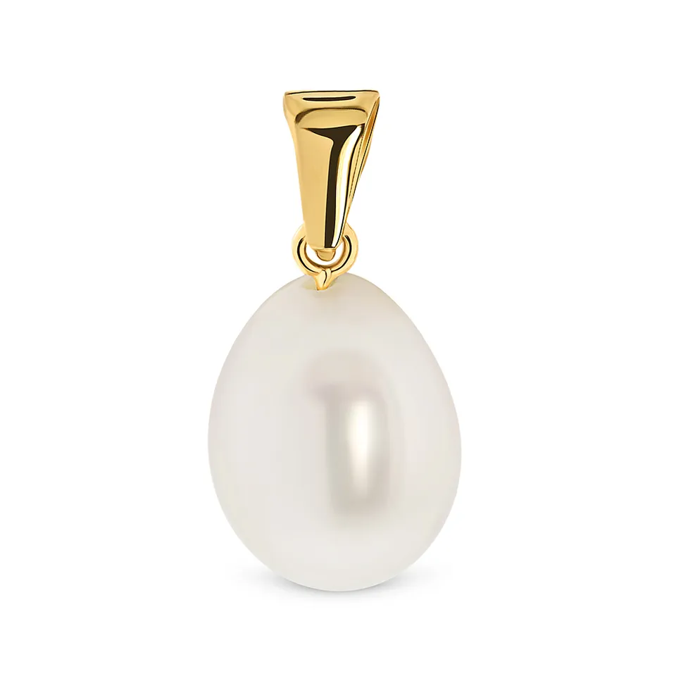 Miore Pendant ciondolo oro giallo 18kt perla acqua dolce