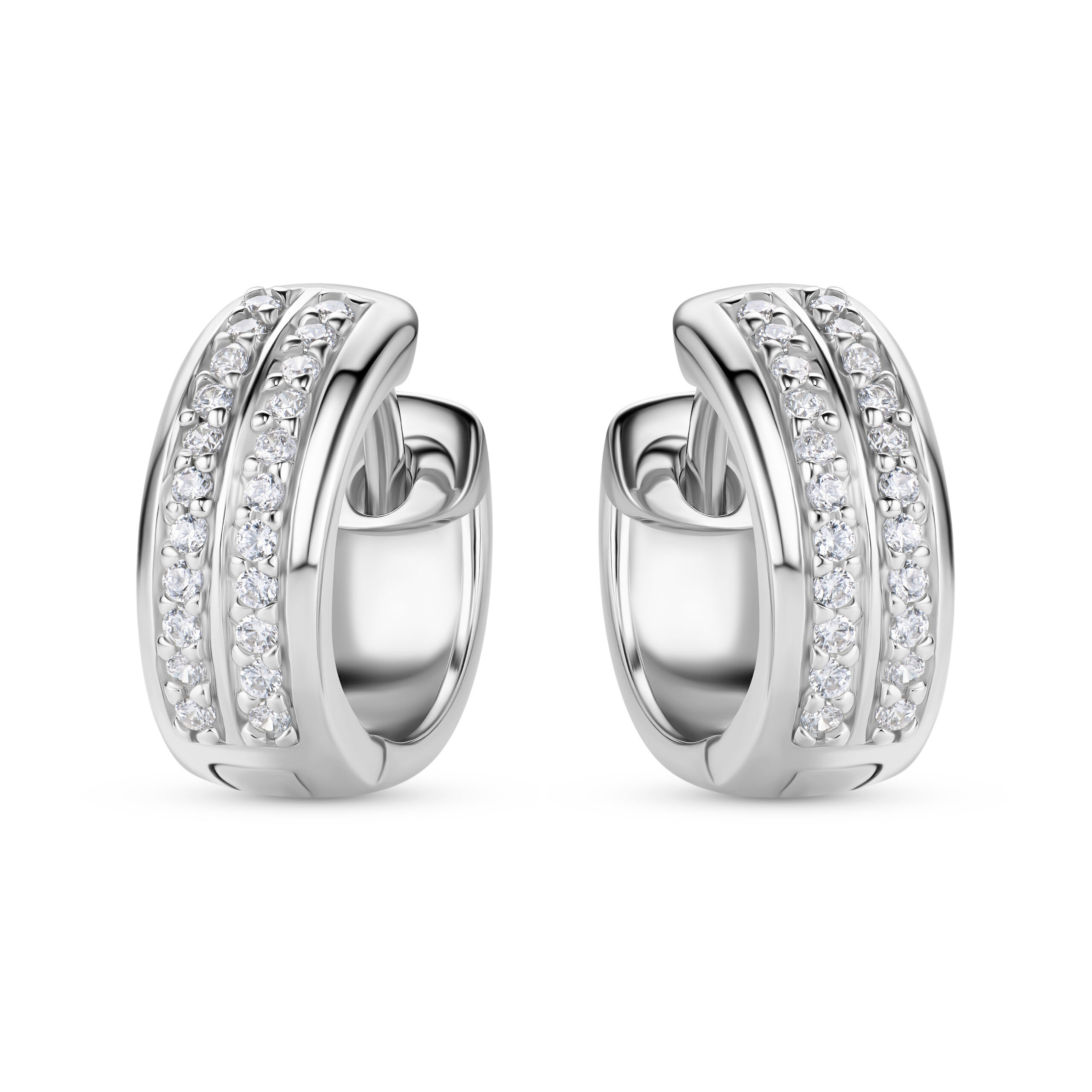 Miore orecchini argento 925 zirconia cubica