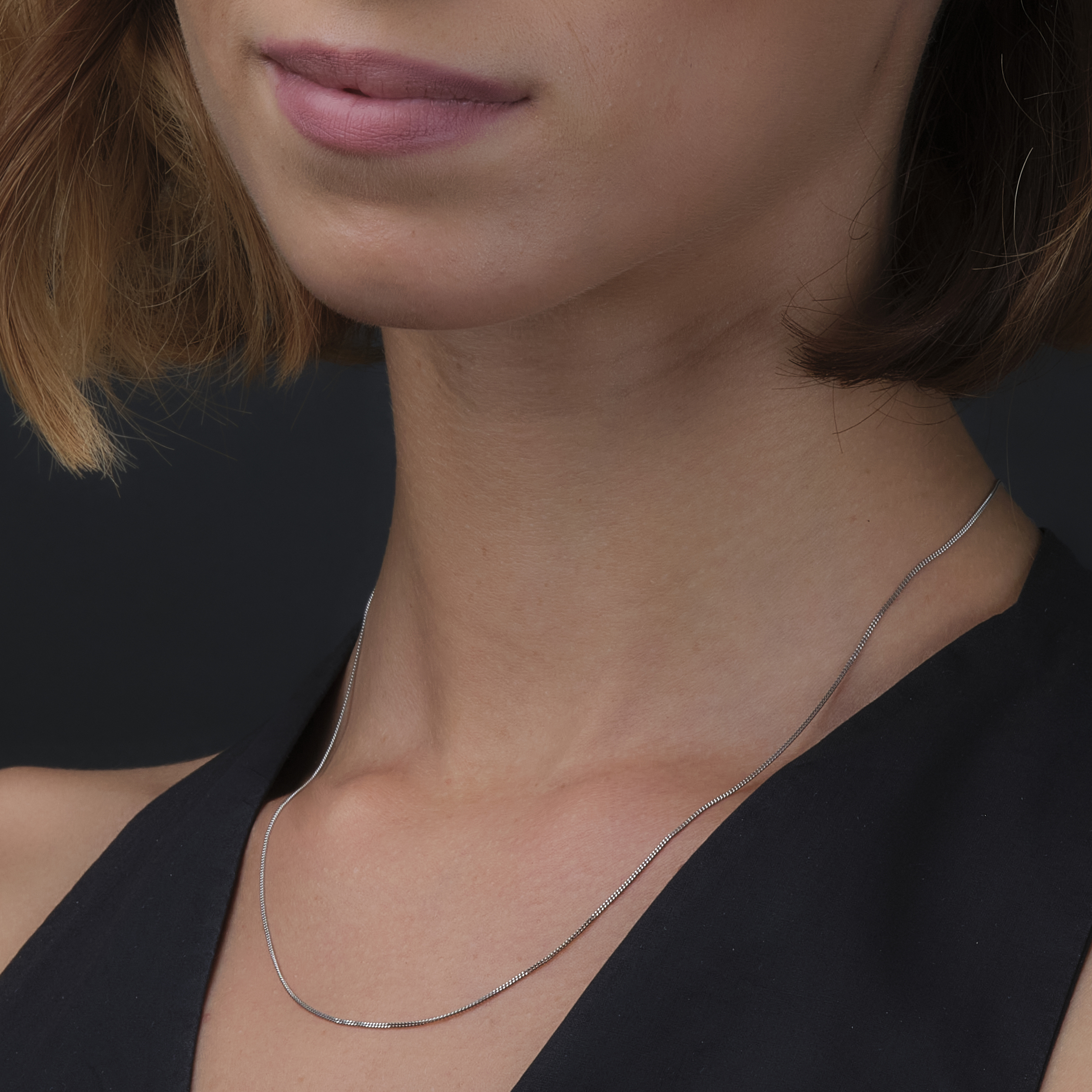 Miore Chains Catena Oro Bianco 9Kt 375